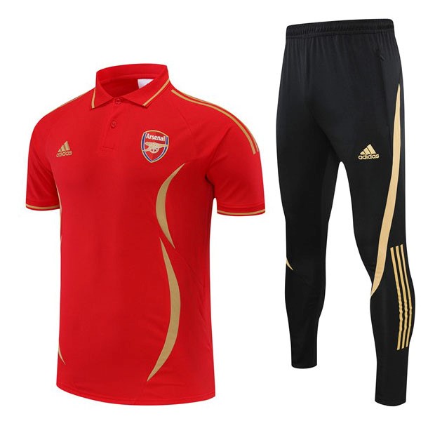 Polo Arsenal Conjunto Completo 2022/23 Rojo